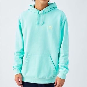 Adidas essential hoodie in mint